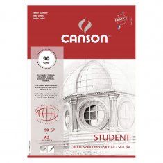 CANSON BLOK RYSUNKOWY STUDENT A3 90 G
