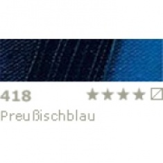 FARBA OLEJNA 35 ML SCHMINCKE NORMA - 418 Preussischblau - Prussian blue - Błekit pruski         