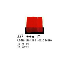 MAIMERI ACRYLICO 200ML 227 CADMIUM FREE RED DEEP