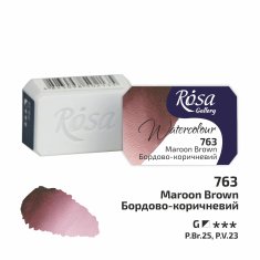 ROSA WATERCOLOR 1/1 763 MAROON BROWN