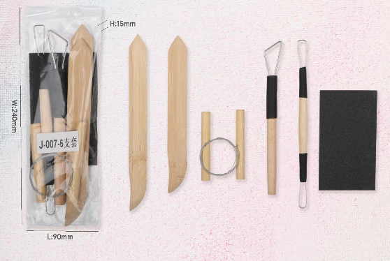 ArtSecret zestaw narzędzi do ceramiki 6 sztuk