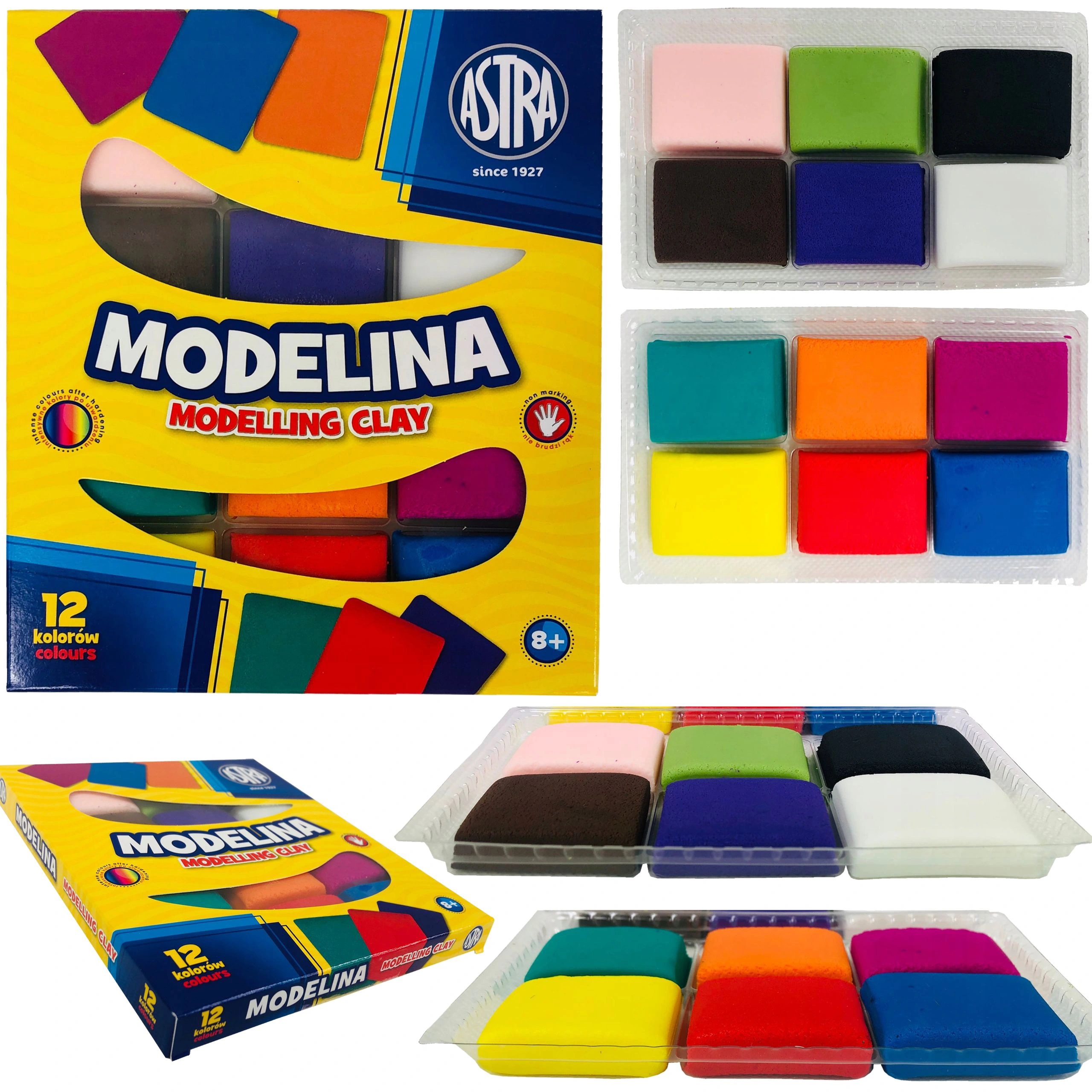 ASTRA Modelina 12 kolorów :: Sklep Plastyczny Medard