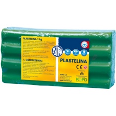 ASTRA Plastelina 1 kg - zielona