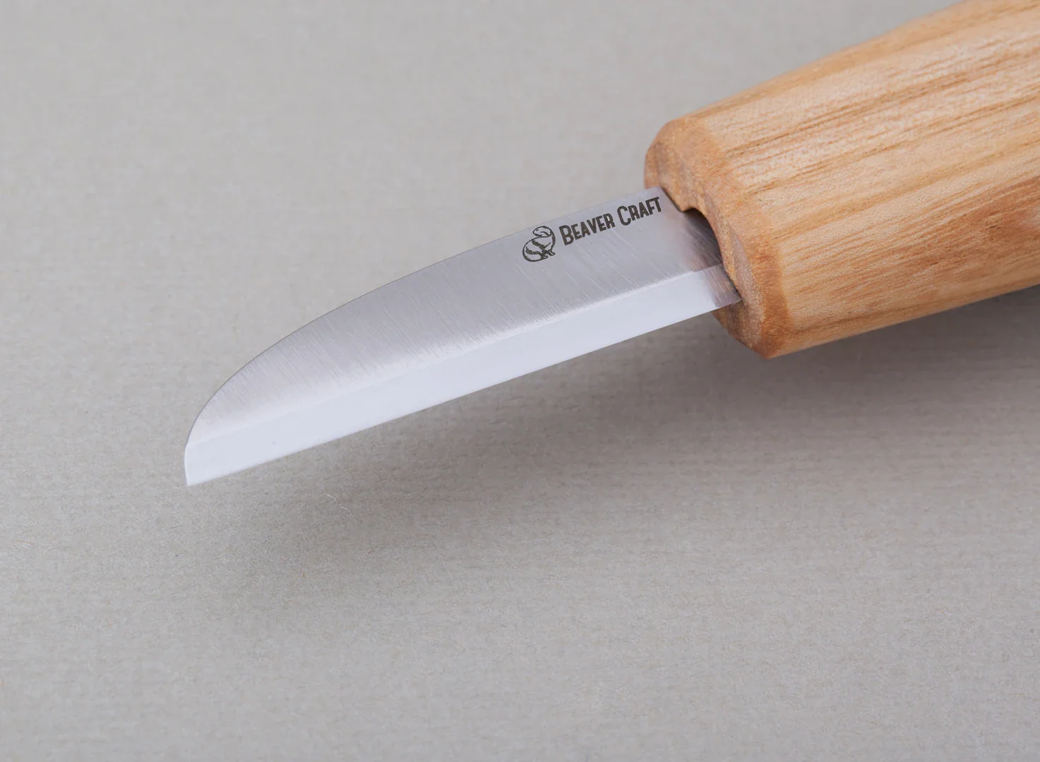 BeaverCraft Nóż rzeźbiarski z zaokrąglonym ostrzem C5