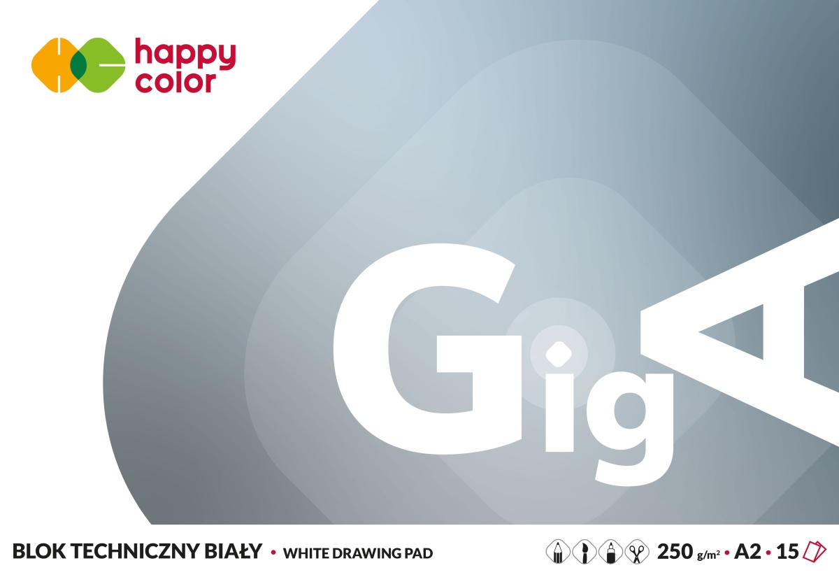 BLOK TECHNICZNY A2 15 ARK 250G