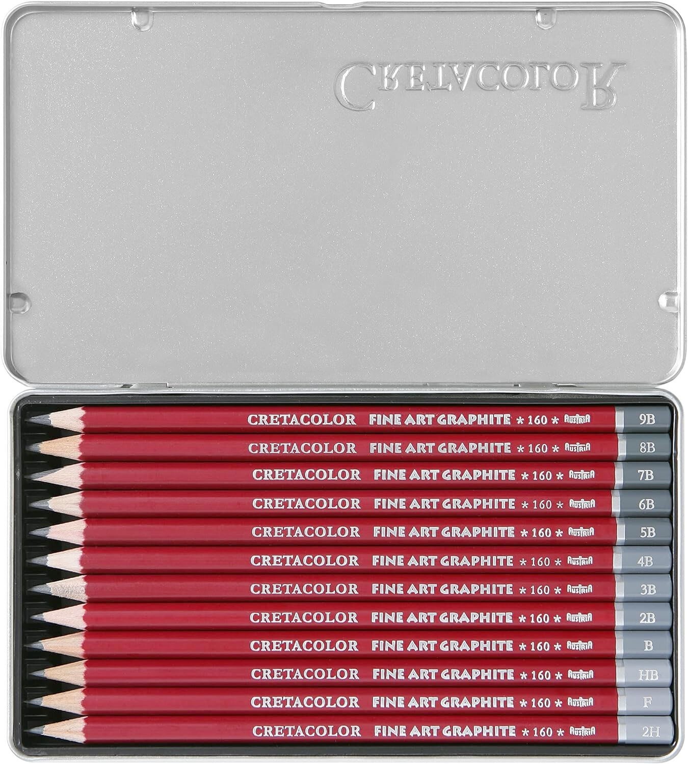 CRETACOLOR CLEOS 12 SZT ZESTAW OŁÓWKÓW GRAFITOWYCH
