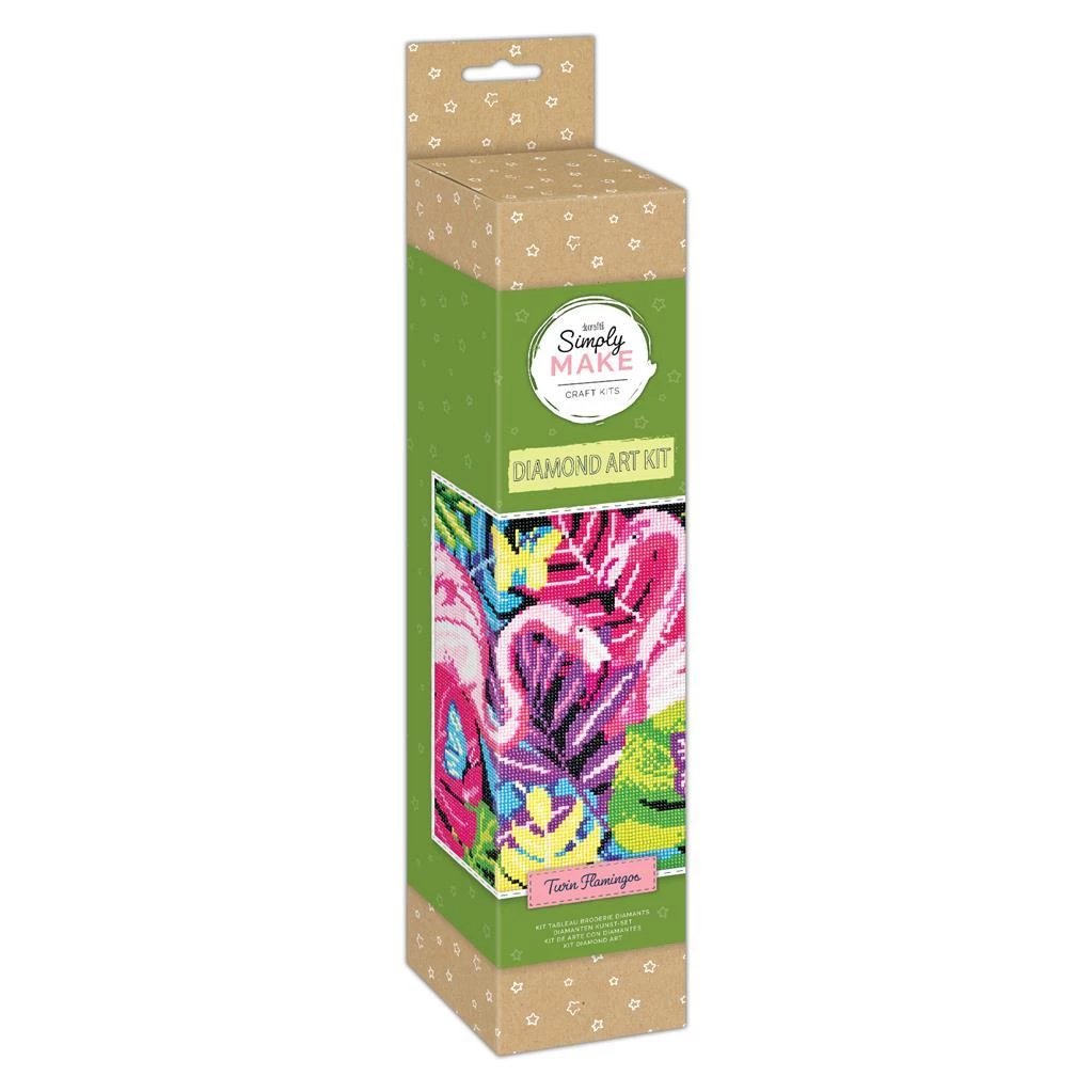 DOCRAFT HAFT DIAMENTOWY FLAMINGI