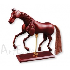 Drewniany model konia mały