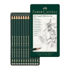 Faber-Castell 9000 Art Set - zestaw 12 ołówków 8B/2H