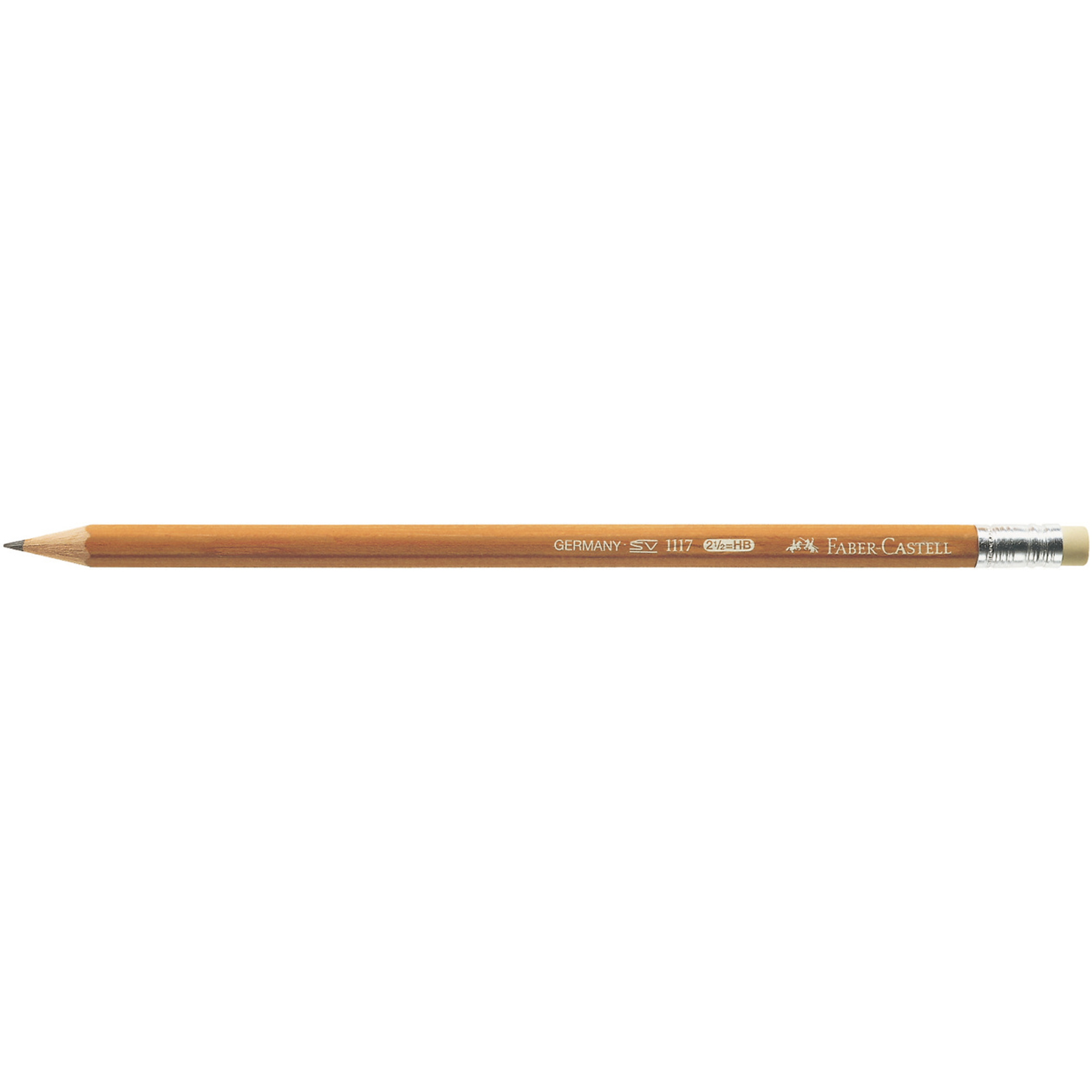 Faber-Castell Ołówek 1117 z gumką HB