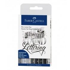 FABER-CASTELL Pitt Hand Lettering z akcesoriam