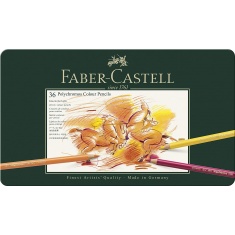 Faber-Castell Polychromos Kredki zestaw 36 kolorów