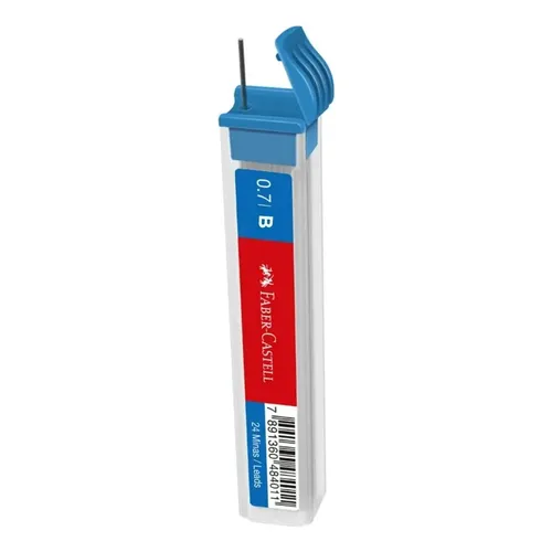 FABER CASTELL WKŁAD GRAFITOWY 0,7 MM B 12 SZTUK