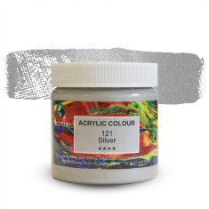 Farba akrylowa Marie's słój 250ml - 121 Silver