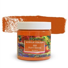 Farba akrylowa Marie's słój 250ml - 684 Burnt Sienna
