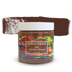 Farba akrylowa Marie's słój 250ml - 690 VANDYKE BROWN