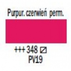 Farba akrylowa TALENS AMSTERDAM 120ml 348 - PERMANENT RED PURPLE