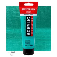 Farba akrylowa TALENS AMSTERDAM 120 ml  836 -  METALLIC GREEN