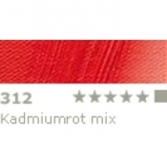 FARBA OLEJNA 35 ML SCHMINCKE NORMA - 312 Kadmiumrot mix - Cadmium red mix - Kadmium czerwone zmieszane        