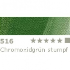 FARBA OLEJNA 35 ML SCHMINCKE NORMA - 516 Chromoxidgrün stumpf - Chromium oxide green Zieleń – chromoksyd kryjący