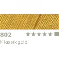 FARBA OLEJNA 35 ML SCHMINCKE NORMA - 802 Klassik Gold - Classic gold - Złoto klasyczne