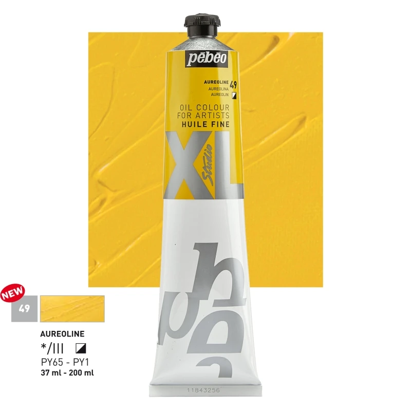 Farba Olejna Pebeo XL Fine Oil 200ml 49 Aureoline