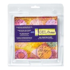 GEL PRINTING PLATE KOŁO 15 CM PŁYTA ŻELOWA DO MONOTYPII