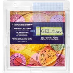GEL PRINTING PLATE KOŁO 20 CM PŁYTA ŻELOWA DO MONOTYPII
