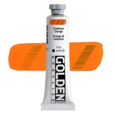Golden Acrylics HB 1070 CADMIUM ORANGE 59 ML