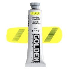 Golden Acrylics HB 1120 CADMIUM YELLOW LIGHT 59 ML