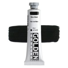 Golden Acrylics HB 1200 MARS BLACK 59 ML