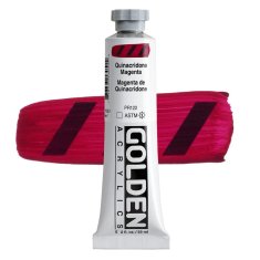 Golden Acrylics HB 1305 QUINACRIDONE MAGENTA 59 ML