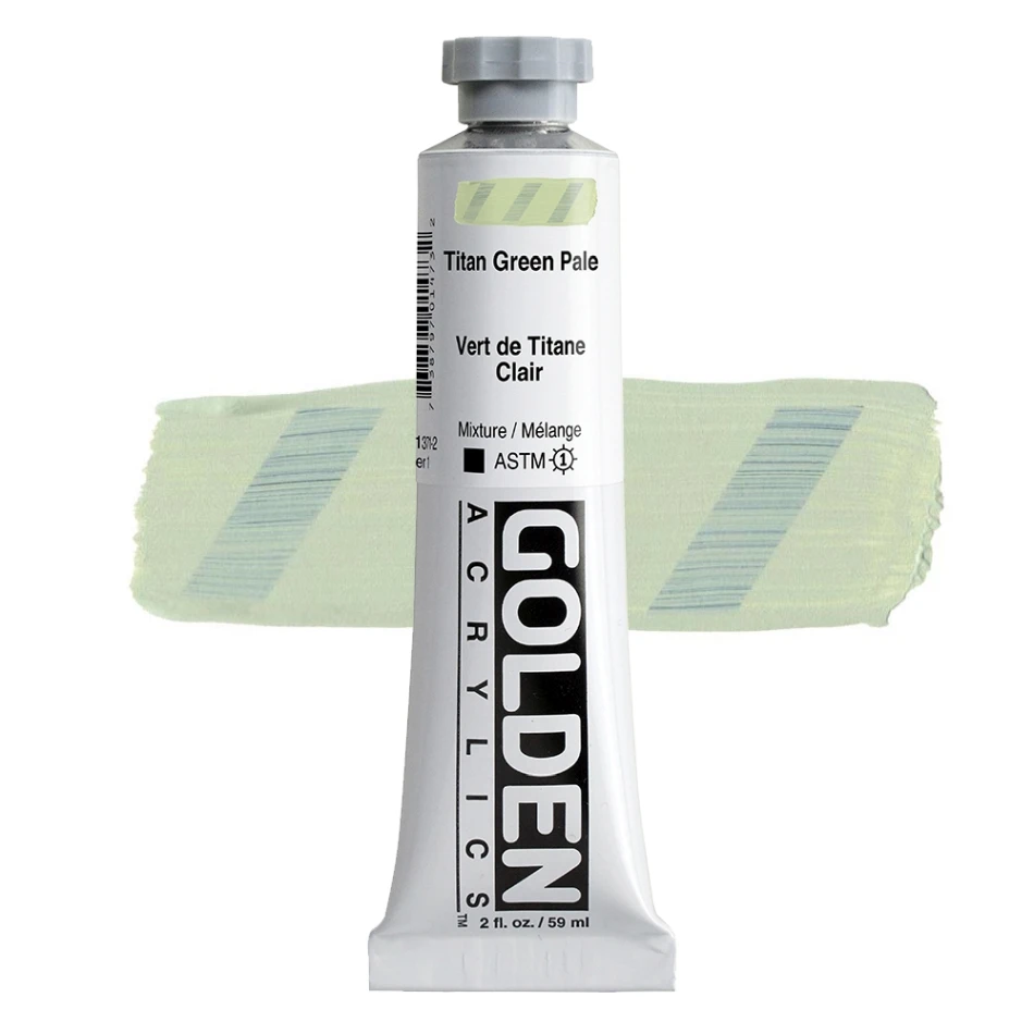 Golden Acrylics HB 1371 TITAN GREEN PALE 59 ML