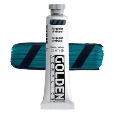 Golden Acrylics HB 1390 TURQUOISE (PHTHALO) 59 ML