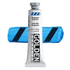 Golden Acrylics HB 1457 MANGANESE BLUE HUE 59 ML