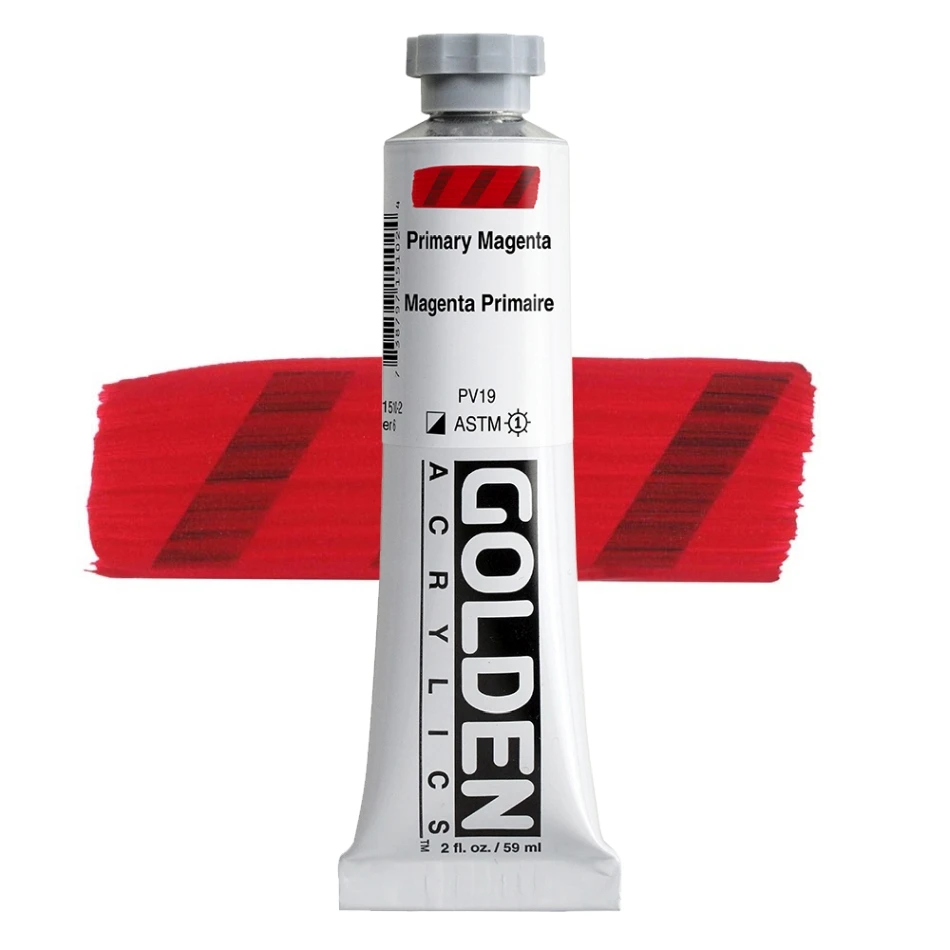 Golden Acrylics HB 1510 PRIMARY MAGENTA 59 ML