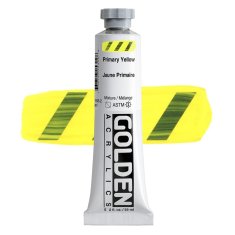 Golden Acrylics HB 1530 PRIMARY YELLOW 59 ML