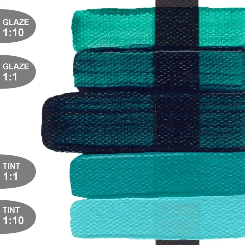 Golden Fluid Acrylics: 2390 Turquoise (Phthalo) 30ml
