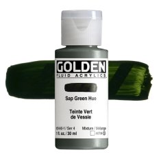 Golden Fluid Acrylics: 2440 Sap Green Hue 30ml