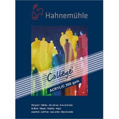 HAHNEMUHLE COLLAGE ACRYLIC BLOK 24X32 / 350G / 10ARK