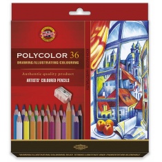 Koh-I-Noor Kredki Polycolor 36 kolorów