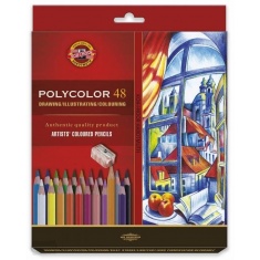 Koh-I-Noor Kredki Polycolor 48 kolorów