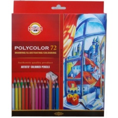 Koh-I-Noor Kredki Polycolor 72 kolory