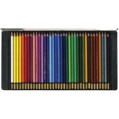 Koh-I-Noor Mondeluz - Kredki Akwarelowe 36 kolorów w metalowym pudełku