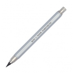 Koh-I-Noor Ołówek automatyczny VERSATIL z temperówka 5,6mm SREBRNY