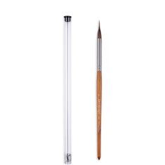 ARTSECRET 2106 #12 Pędzel precyzyjny z podwójnym włosiem nylonowym i końskim 