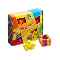 KOSTKOLINA SET YELLOW 4 KOLORY MASA PLASTYCZNA DO LEPIENIA ART AND PLAY