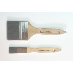 KOZŁOWSKI PĘDZEL PŁASKI NYLON 25MM SZARY 