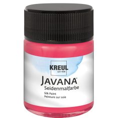 KREUL Javana Silk Paint – czerwony 50 ml FARBA DO JEDWABIU
