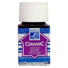 Lefranc & Bourgeois Farba do ceramiki CERAMIC Light Violet 50 ml -WYPRZEDAŻ